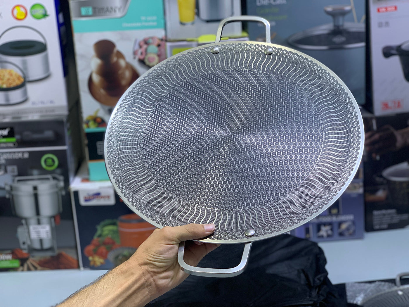 Laser Coated Tawa|SUS 316|38 cm