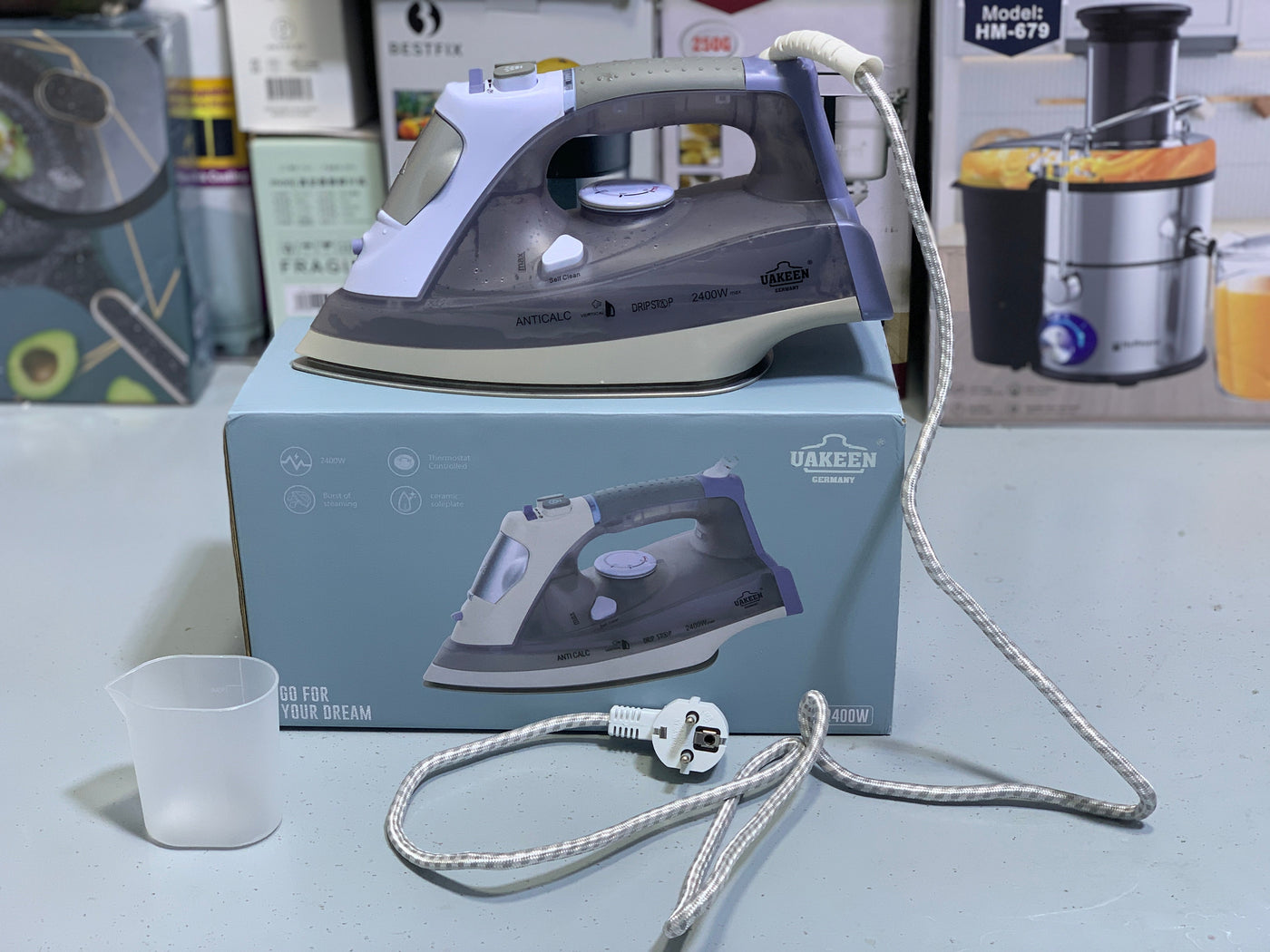 Uakeen Steam Iron|ZL-818