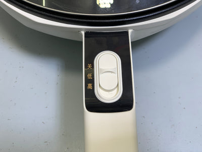 Multifunctional Electric Frying Pan and Steamer with Silicone Spoon