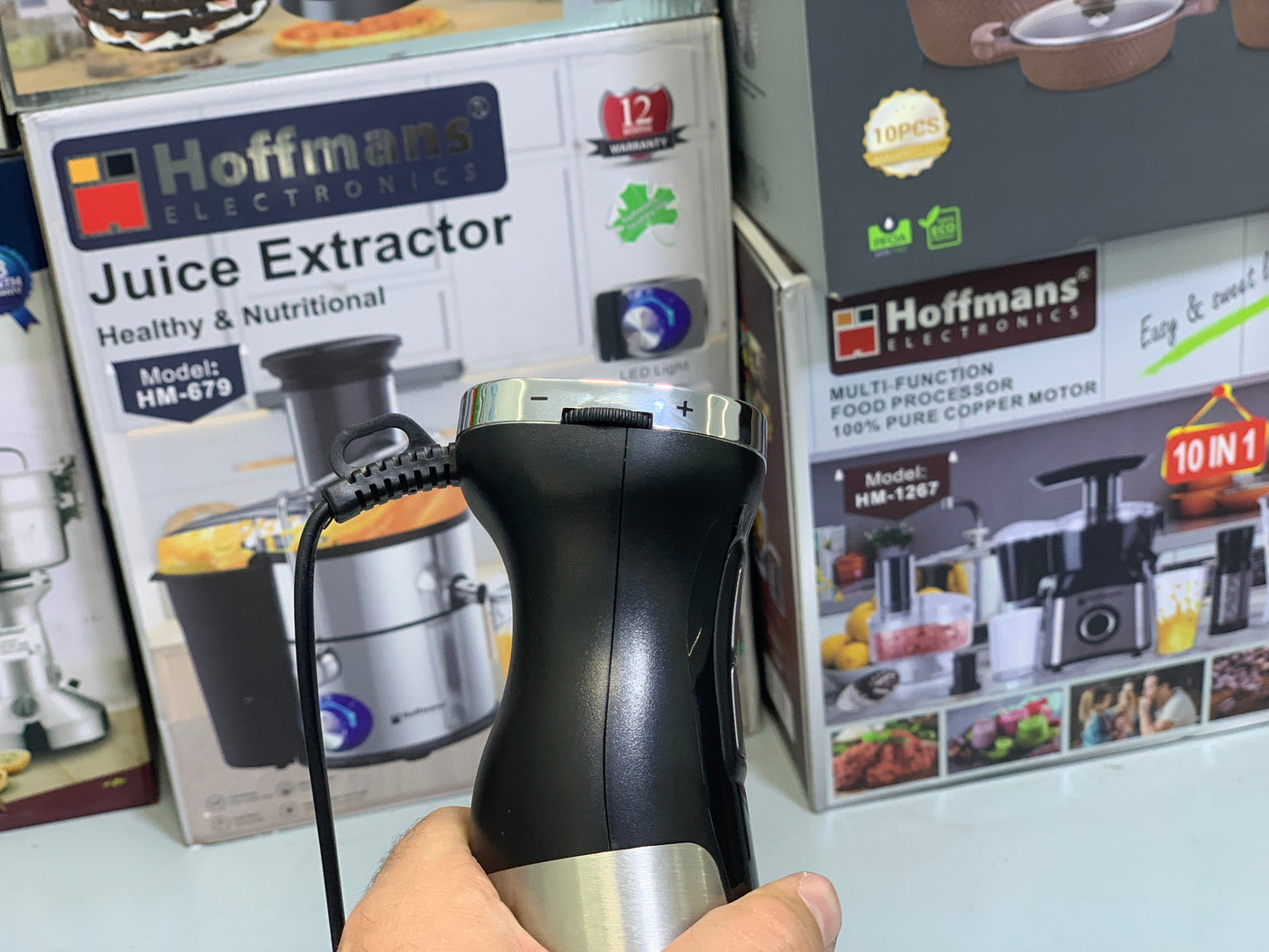 Oster Brand’s 3 in 1 Hand Blender Set| Chopper,Blender and whisker