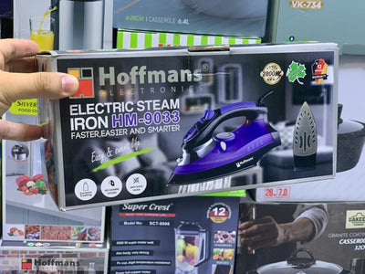 Hoffmans Steam Iron| HM-9033| 2800W