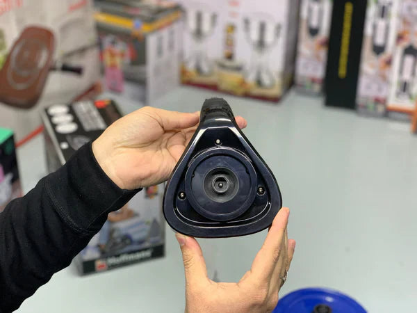 Hoffmans Powerful Steam Iron with LED Light Charging Base