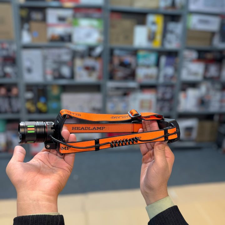 Lot Imported High quality adjustable rechargeable headlight