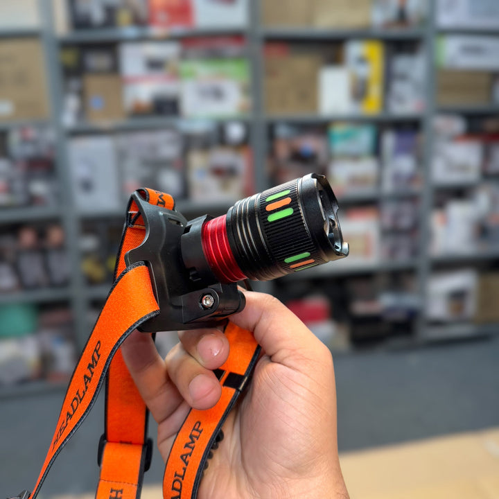 Lot Imported High quality adjustable rechargeable headlight